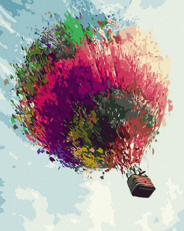 Abfahrt Malen nach Zahlen