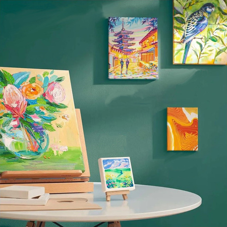 10x Baumwollleinwand 20x30cm Malleinwand