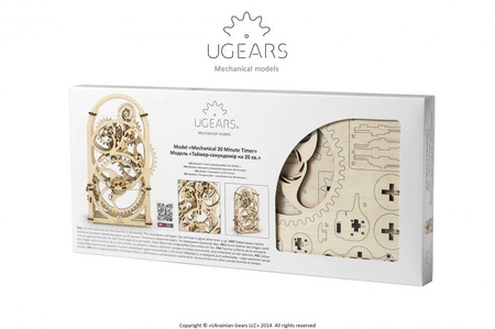 Timer 20 min. Mechanisches Modell zum Falten