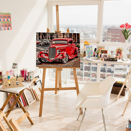 Retro-Auto Malen Nach Zahlen