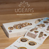 Auto U-9 Grand Prix Faltbares mechanisches Modell