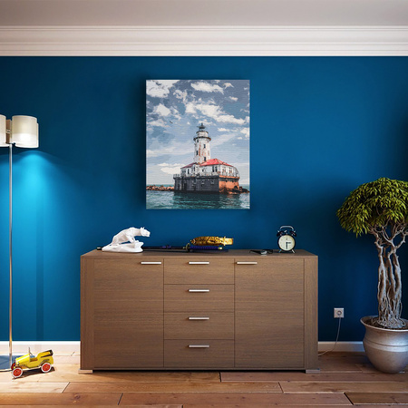 Leuchtturmwächter Malen Nach Zahlen