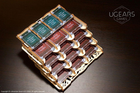 Kartenbox mechanisches Gerät für Brettspiele