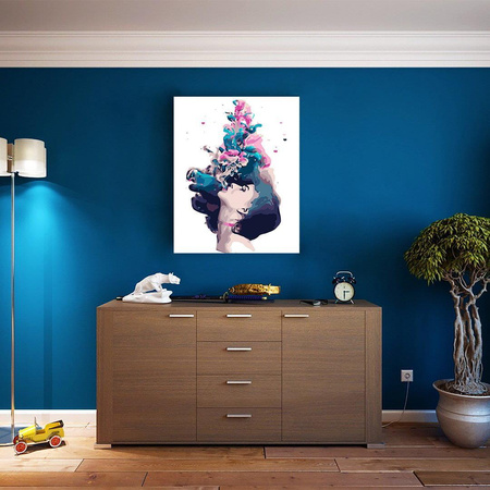 Bunter Rauch Malen nach Zahlen