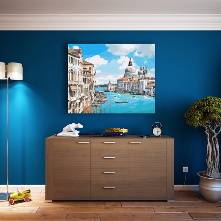 Canal Grande in Venedig Malen Nach Zahlen