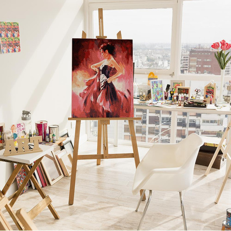 Leidenschaftliche Tänzerin Malen nach Zahlen