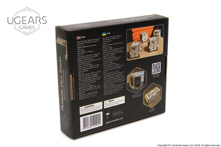 Modular Dice Tower mechanisches Brettspielgerät