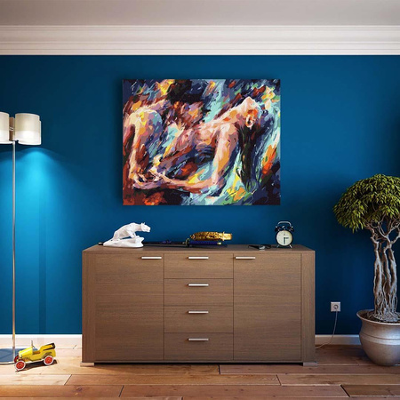 Nackter Instinkt 50x65cm Malen nach Zahlen