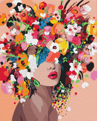 Blumennymphe Malen Nach Zahlen