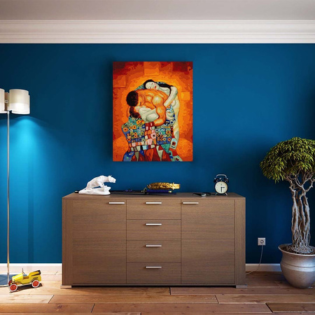 Familie (Gustav Klimt) Malen Nach Zahlen