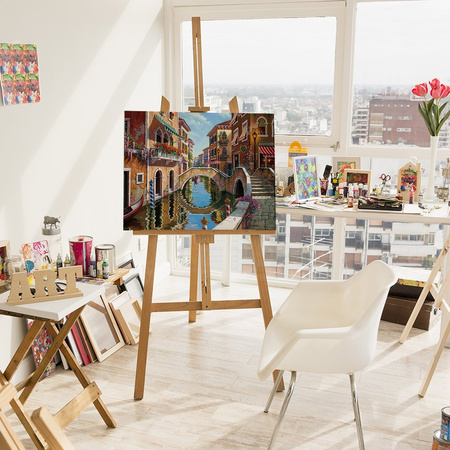 Buntes Venedig 40x30cm Diamantmalerei-Mosaik