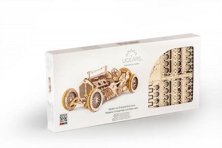 Auto U-9 Grand Prix Faltbares mechanisches Modell