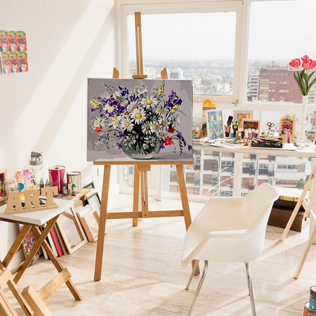 Feldblumen Malen nach Zahlen