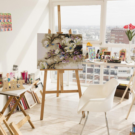 Exotischer Singvogel Malen Nach Zahlen