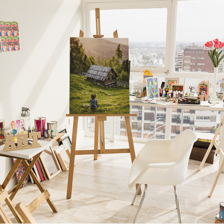 Ruhe im Herzen der Natur Malen Nach Zahlen