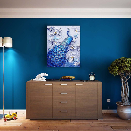 Ein wunderschöner Pfau Malen Nach Zahlen