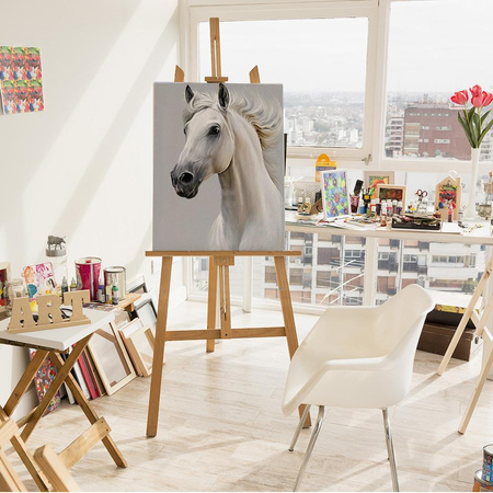 Weißes Pferd Malen Nach Zahlen