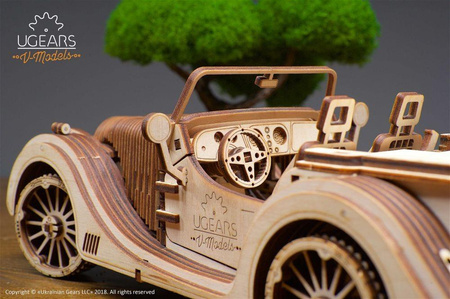 Roadster VM-01 Mechanisches Modell zum Zusammenklappen