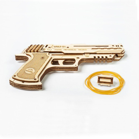 Wolf-01 Pistole Faltbares mechanisches Modell