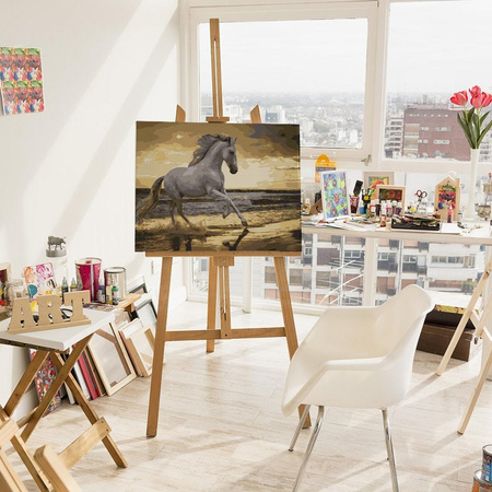 Pferd an der Küste Malen Nach Zahlen