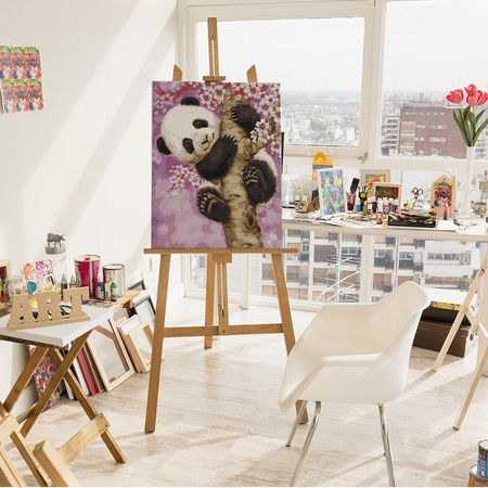 Süßer Panda Malen Nach Zahlen