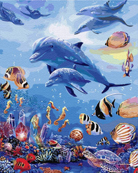 Meereswelt Malen Nach Zahlen