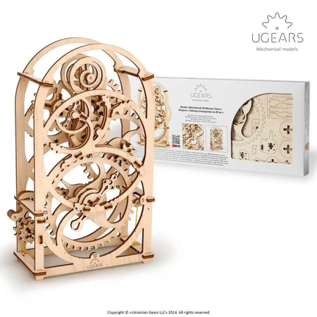 Timer 20 min. Mechanisches Modell zum Falten