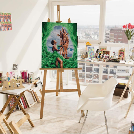 Im Einklang mit der Natur Afrikas 40x50 Malen nach Zahlen