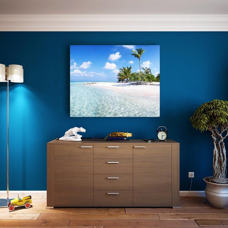 Einsame Insel Malen nach Zahlen