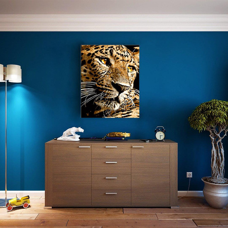 Leopard Malen Nach Zahlen