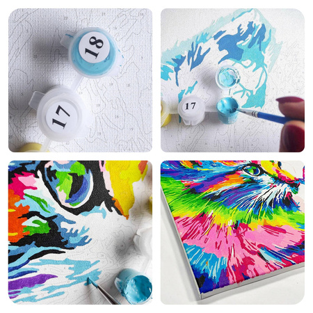 Aquarell-Look Malen Nach Zahlen