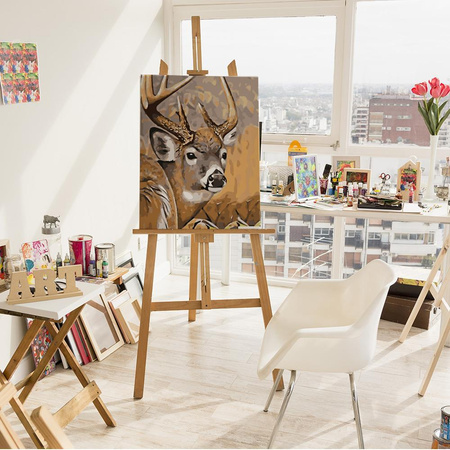 Hirsch Malen nach Zahlen