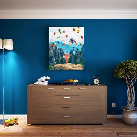 Luftträume. Malen nach Zahlen