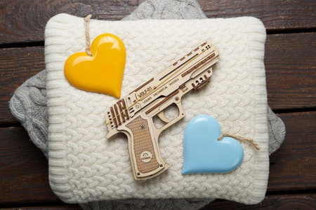 Wolf-01 Pistole Faltbares mechanisches Modell