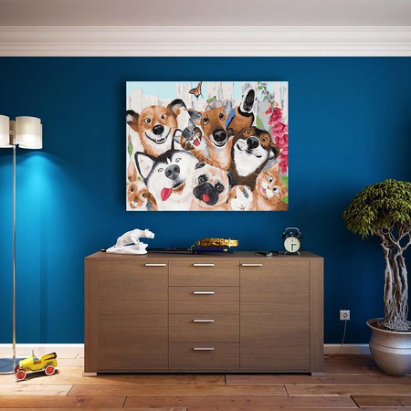 Beste Freunde Malen nach Zahlen