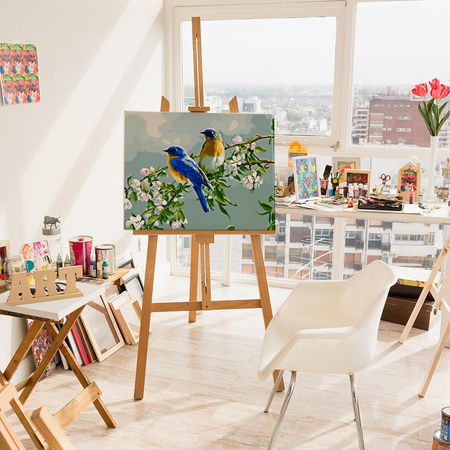 Vögel Malen Nach Zahlen