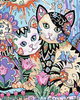Bunte Katzen Malen Nach Zahlen