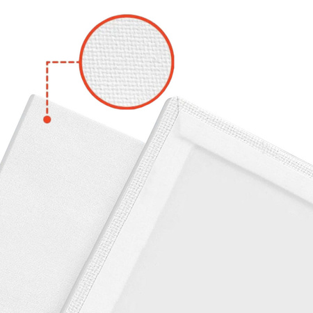 8x Baumwollleinwand 3mm 55x75 cm Malleinwand