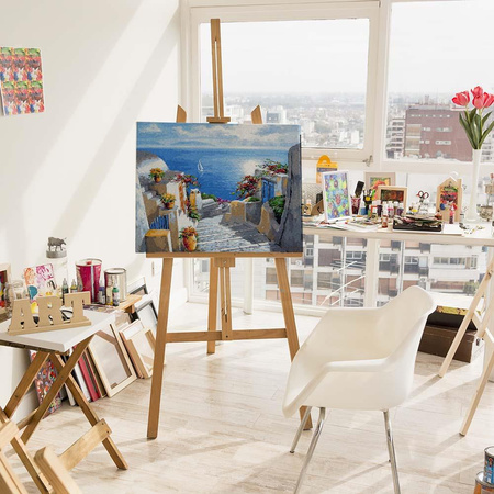 Treppe zum Meer Malen Nach Zahlen