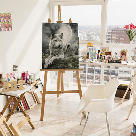 Nachtjäger 40x50 Malen nach Zahlen