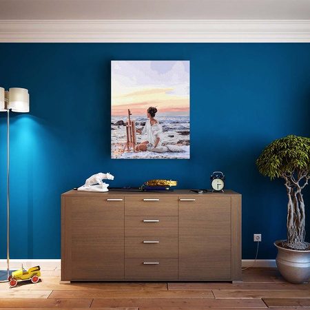 Sonnenzeichnung Malen Nach Zahlen