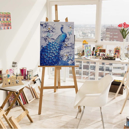 Ein wunderschöner Pfau Malen Nach Zahlen