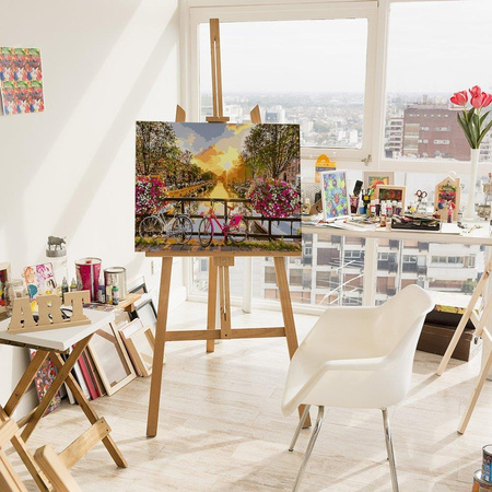 Märchenstadtmalerei nach Zahlen