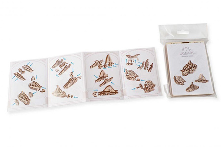 U-Fidgety Ship mechanisches Spielzeug 4-tlg.