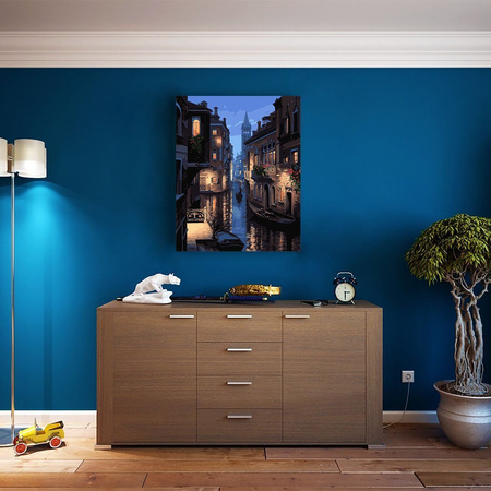 5D Venice by Night Diamantmalerei Mosaik 40x50 cm