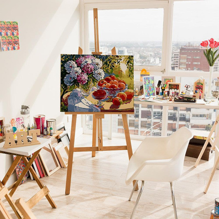 Sommerstrauß Malen nach Zahlen