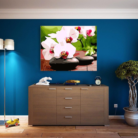 Orchideen Malen nach Zahlen