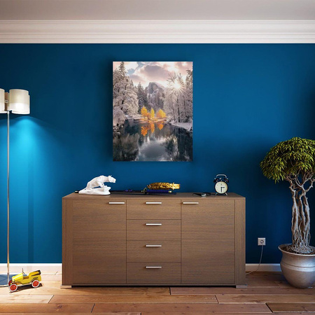 Winterwald Malen Nach Zahlen