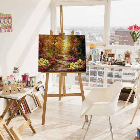 Blumen im Herbstpark Malen Nach Zahlen