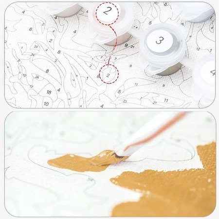 Faszinierender Look 40x50 Malen nach Zahlen